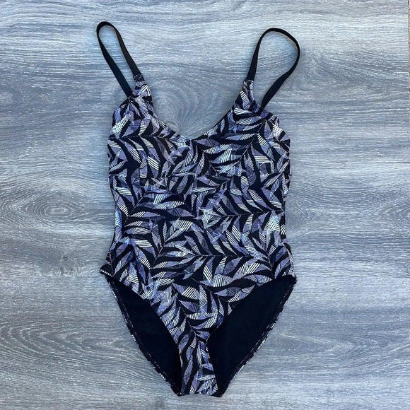 PrAna Marina One Piece / D-Cup, black springtime - Picture 2 of 8